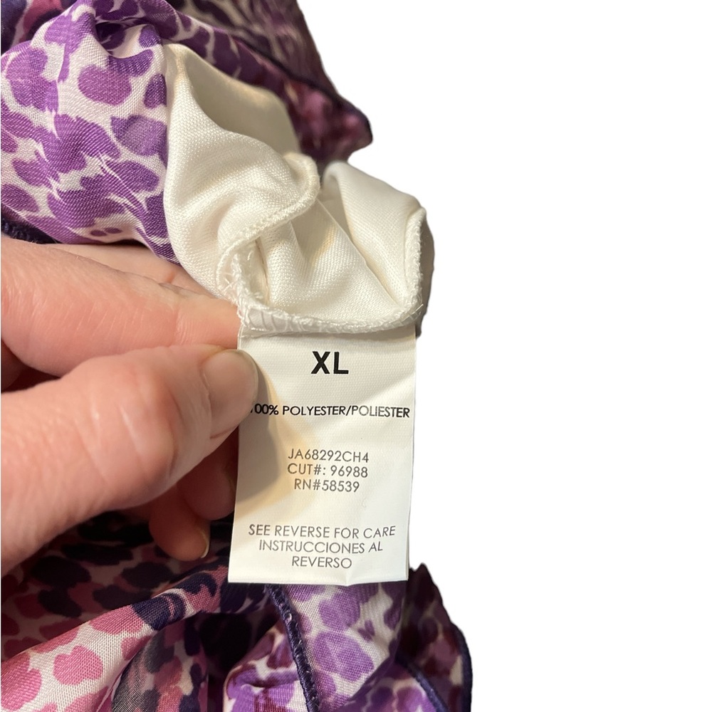 Speechless Purple Printed Dress - Picture 6 of 10